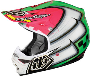 2012 TLD AIR Helm "WING IT White/Pink"