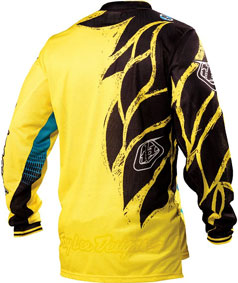2012 TLD GP AIR Jersey"BEAST Yellow" back