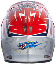 2013 TLD D2 COMPOSITE  "AIR STRIKE Red"