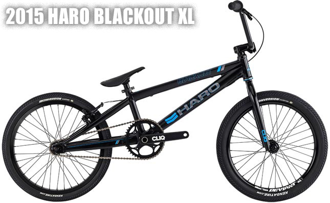 2015 HARO BMX RACE 'BLACKOUT' PRO XL 21,0"