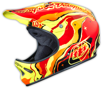 2015 TLD D2 COMPOSITE "GALAXY RED"