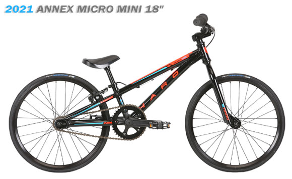 2021  HARO BMX 'ANNEX' MICRO MINI BLACK