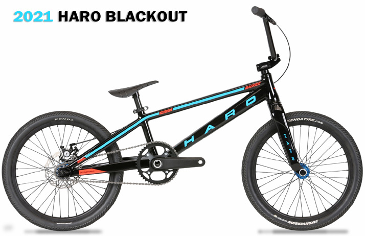 2021 HARO BMX RACE 'BLACKOUT' PRO XL