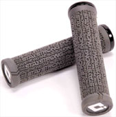 ODI X 'STAYSTRONG REACTIV' Lock-On Grips GREY