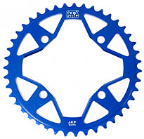 STAYSTRONG 7075 CNC 4-BOLT CHAINRING BLUE