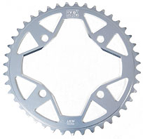 STAYSTRONG 7075 CNC 4-BOLT CHAINRING SILVER