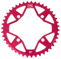 STAYSTRONG 7075 CNC 4-BOLT CHAINRING RED