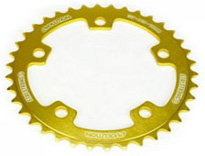 STAYSTRONG 6061 CNC 5-BOLT CHAINRING - GOLD
