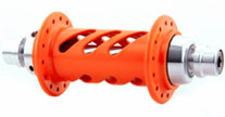 ONYX 10mm FRONT HUB Neon Orange