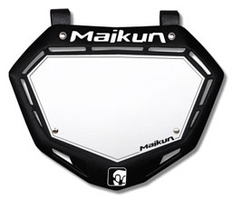 MAIKUN 3D PRO Number Plate BLACK