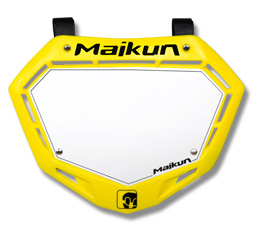 MAIKUN 3D PRO Number Plate YELLOW