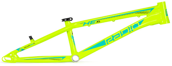 RADIO "HELIUM" Race Frame PRO XL Gloss Neon Yellow