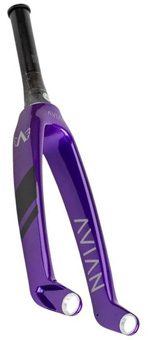 AVIAN tapered Carbon Fork - Purple-Black