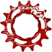 EXCESS CNC ALLOY Cassette Cog RED