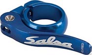 SALSA 'FLIP LOCK' Seat Clamp BLUE
