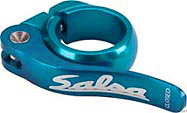 SALSA 'FLIP LOCK' Seat Clamp "TEAL BLUE"