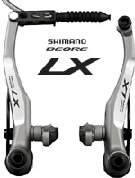 SHIMANO DEORE LX T670 V-Brake Silber