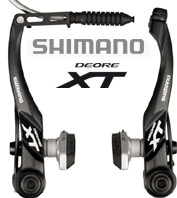 SHIMANO XT V-Brake T780 Black für Felgen